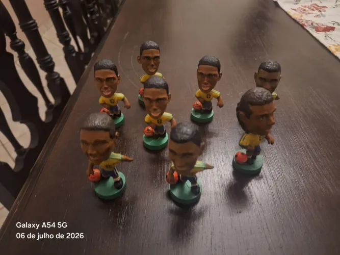 Minicraques da Copa do Mundo de 1998 Anderson, Romário, Oséas e Mauro Silva