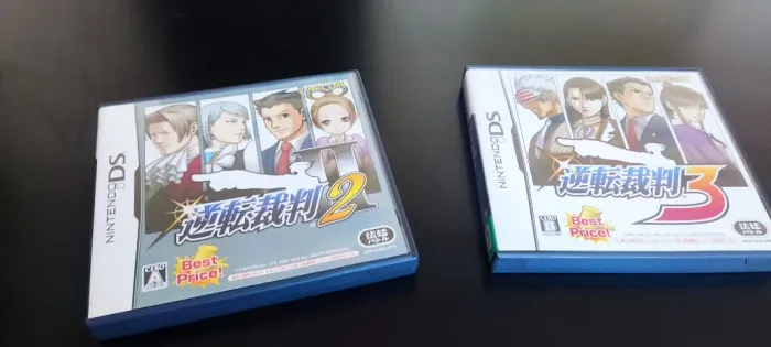 Gyakuten Saiban 2 / 3 Ace Attorney / JP Nintendo DS / Original