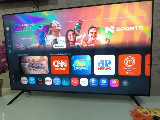 SMART TV 50 SAMSUNG CRISTAL 4K ,,, XBOX INTEGRADO e ALEXA