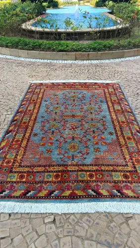 Tapete Persa Lahore paquistanês 1,90 x 1,25