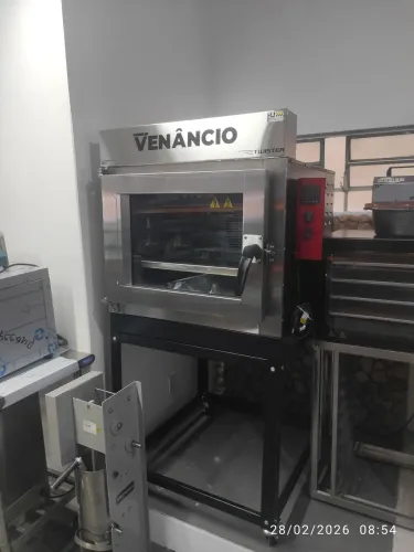 Bh Forno turbo Venâncio inox interno a a gás
