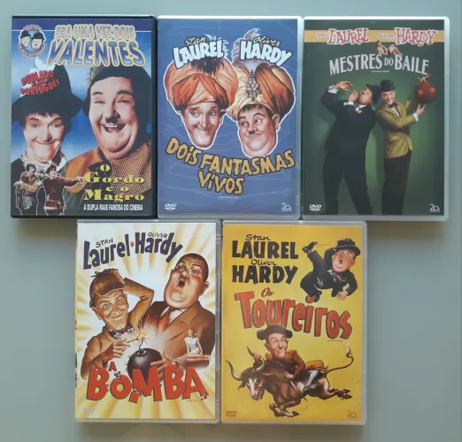 DVDs O Gordo e o Magro
