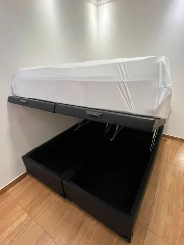 Cama Box Bau Queen Size Probel - Aceita Cartão de Crédito - Não entrego