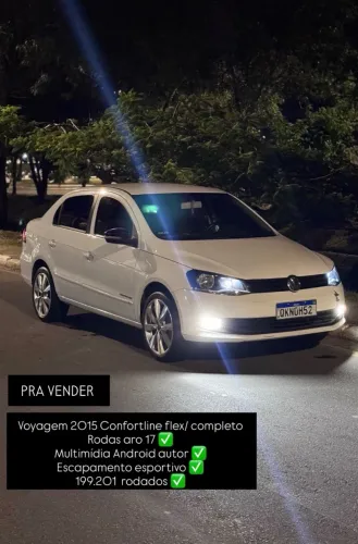 Volkswagen Voyage 1.0/1.0 City MI Total Flex 8V 4P 2015