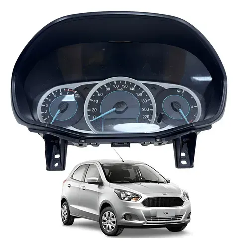 Painel De Instrumentos Ford Ka 1.0 3cc 2013/2019 E3b510849bl Preto