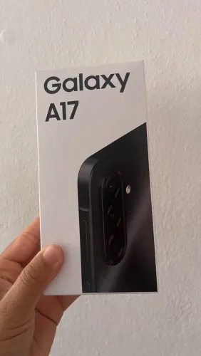 A17 256 gigas com todos acessórios foi ativo mais nunca usado