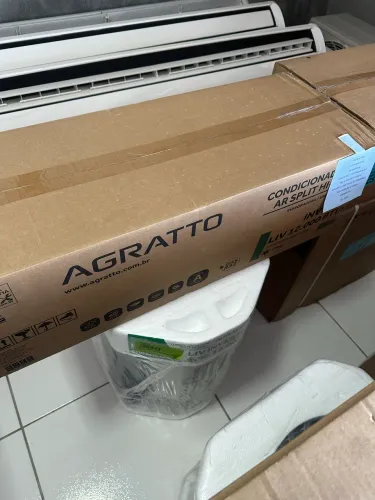 Ar condicionado agratto 12.000 btus inverte