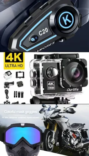 Comunicador para capaçete moto 