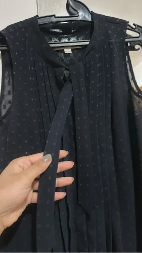 Blusa com transparência