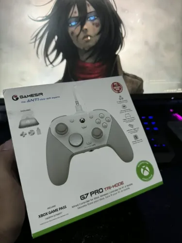 Controle GameSir G7 Pro Tri-Mode - Branco