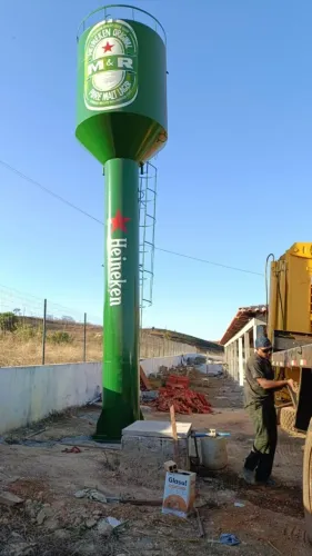 Caixa d'água tipo taça Fábrica localizada em Alexânia - GO