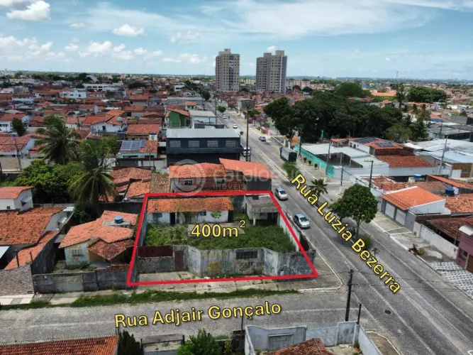 Lote de esquina a venda em Rosa dos ventos - Parnamirim - 400 m2