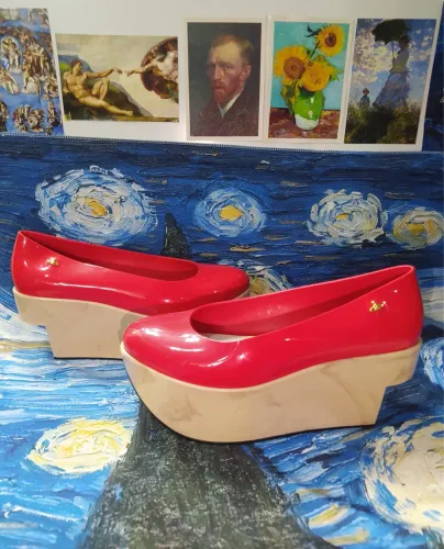 melissa x vivienne westwood- rocking horse ballerina, 39/40. nova, nunca usada.