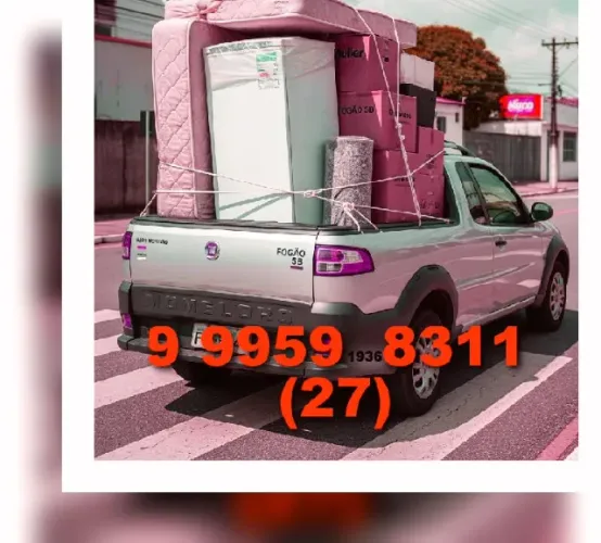 Frete/Transporte de Cargas em diversos pontos da cidade ACEITO PIX