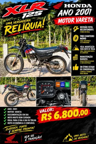 Moto XLR 125 2001 Honda