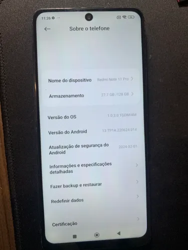 Xiaomi Redmi Note 11 PRO 128gb