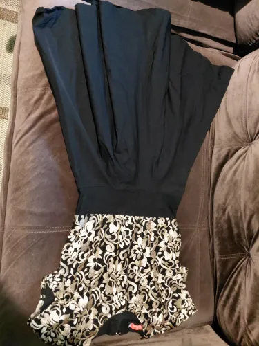 Vestido de manga curta tamanho M