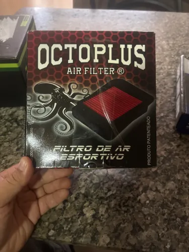 Filtro de ar esportivo
