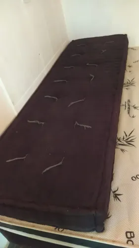 Colchonete Multiuso Estilo Futon Veludo