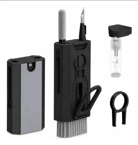 Kit Limpeza Teclado Fones De Ouvido Celulares Games 8 Em 1