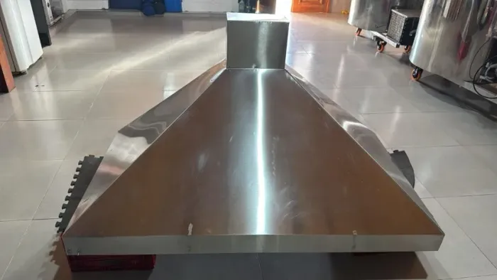 Coifa Inox para fogão industrial
