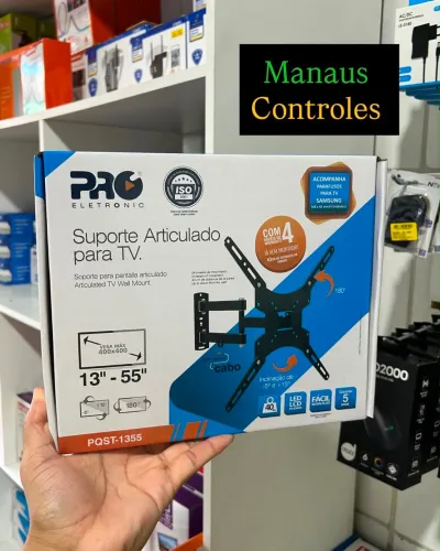 Suporte para Tv articulado até 55 polegadas