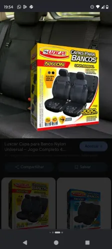Capa para banco do carro