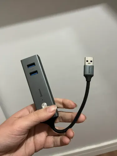 Adaptador/Hub USB com 5 portas USB Baseus