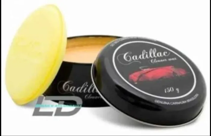 Cera de carnaúba Cadillac cleaner wax 150g + aplicador grátis