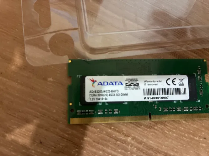 Memória ram 4gb adata