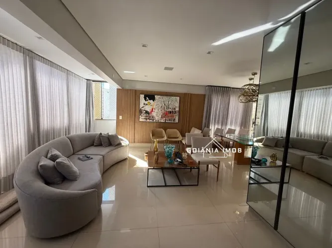 Linda cobertura 3 suites, no Setor Oeste, proximo a Av. Assis Chateaubriand 253m2