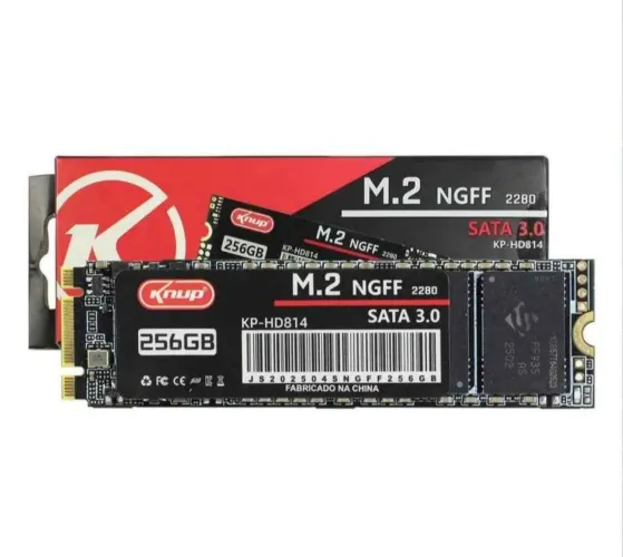 SSD M.2 NGFF 256GB Knup KP-HD814 - SATA 3.0 2280 Ultra Rápido