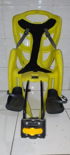 Cadeirinha <br>Cadeirinha Traseira Bike Infanticadel<br>(343)<br><br>Cadeirinha Traseira Bike Infantil