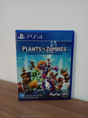 Jogo Plants vs Zombies Batalha por Neighborville Ps4 Usado Mídia Física