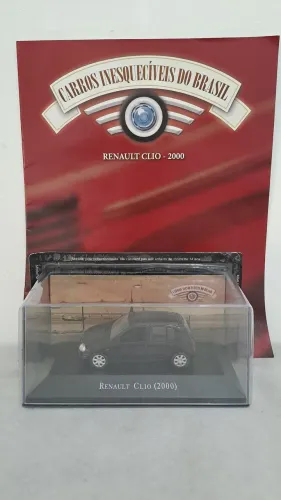 MOBILE TOY MT Renaut Clio 2000 Carros Inesquecíveis do Brasil 1:43 Novo ainda Lacrado!