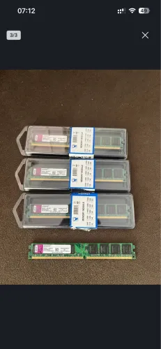 Memória ddr2 (4 pentes) kingston (8 gb total)