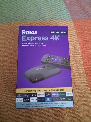 Aparelho de streaming Roku express 4 K