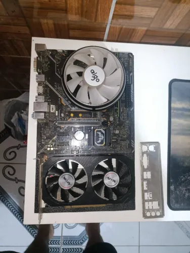 Kit i3 9100F + 8gb + rx550