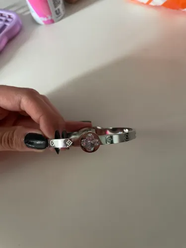Bracelete de aço inoxidável