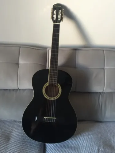 violão GIANINI GCX15BK - NOVÍSSIMO COM CAPA