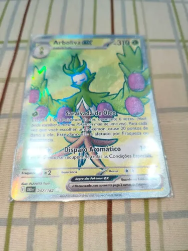 Carta Pokémon Arboliva ex 207/182 - Ultra Rara Full Art