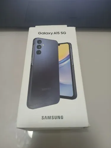 Samsung A15 5G 256gb, 8gb Ram, c/ IA, NFC Câm Tripla e Nota Fiscal.