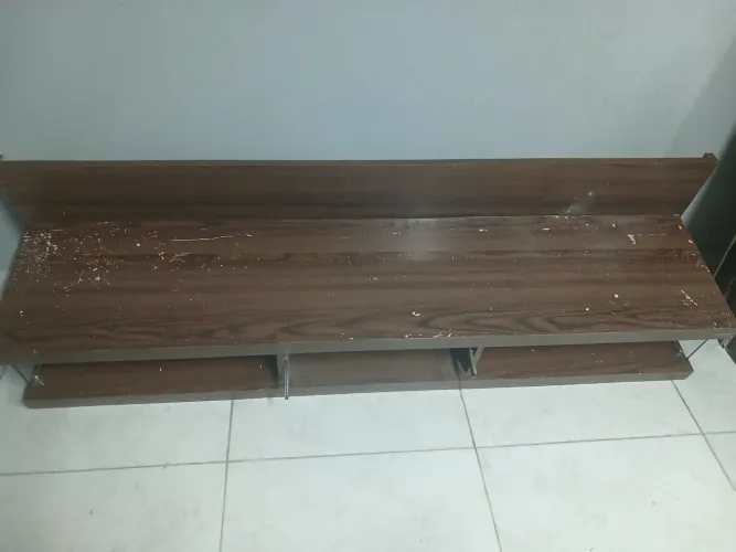 Rack com painel para sala