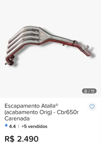 Espamen CBR 650R Atala full