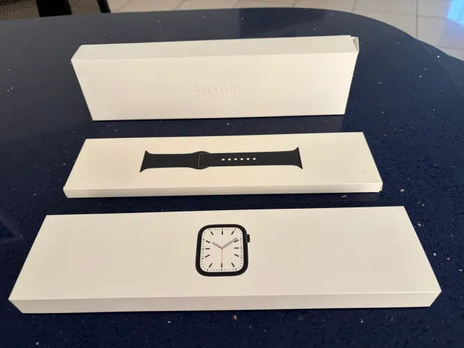 Apple Watch Series 7 45mm GPS + Cellular (Usado poucas vezes)
