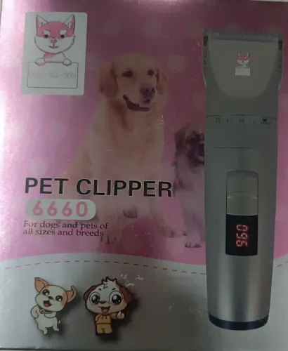 Máquina de Tosa Pet recarregável 