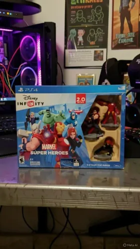 Disney Infinity 2.0 Marvel Super Heroes Starter Pack Ps4