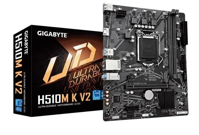 Placa Mãe Gigabyte H510m K V2, Intel LGA 1200, Chipset H510