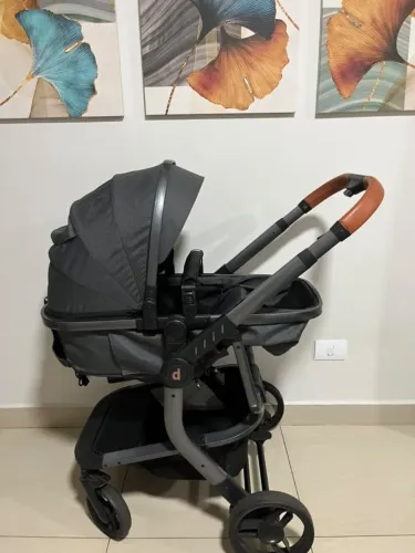 Carrinho de bebê + Bebê conforto Dzieco Galzerano - Novo