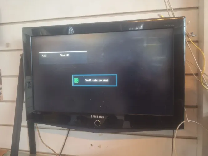 Vendo Tv Samsung com conversor